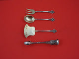 Renaissance by Christofle/Cardeilhac Sterling Dessert Set 4-pc fitted box GW 5"