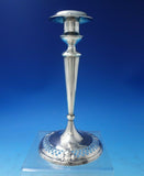Fourteenth Century by Shreve Sterling Silver Candlestick Pair 8 1/2" (#5582)