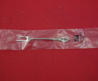 Rose Point by Wallace Sterling Silver Pickle Fork factory sealed 2-tine 5 5/8"