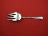 Des Must by Cartier Sterling Silver Cold Meat Fork not gold accent 8 1/2"