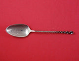 Twist by Towle Sterling Silver Teaspoon Souvenir "Hastings NEB" 5 1/2"