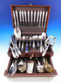 Homag 90 German Silverplated Flatware Set 133 pieces Service for 12 Vintage