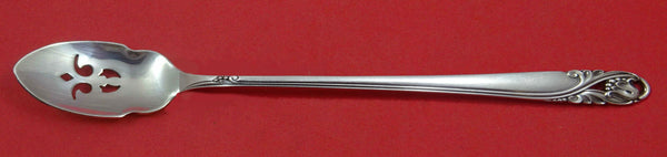Spring Glory by International Sterling Olive Spoon Pierced Long 7 3/8" Custom