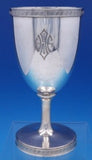 Etruscan by Gorham Sterling Silver Water Goblet #9838 6" with Monogram (#1123)