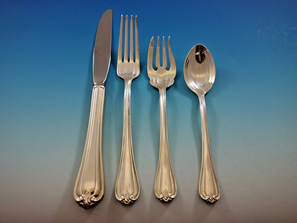 Woodwind by Reed and Barton Sterling Silver Flatware Set Service 24 pieces