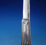 TW and Co Coin Silver Pocket Knife Folding 3 1/4" Opened 5 7/8" (#6883-2)