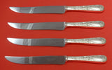 Old Maryland Engraved by Kirk Sterling Silver Steak Knife Set Texas Sized Custom