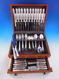 Palme by Christofle Silverplate Flatware Service for 12 Set 122 pieces Dinner