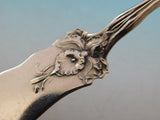 Raphael by Alvin Sterling Silver Flat Handle Master Butter 7 1/8" Floral Figural