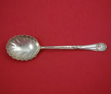 Walker and Hall English Sterling Silver Berry Spoon 4pc Set 8 3/4" in Fitted Box