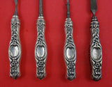 Dresden by Whiting Sterling Silver Vanity Dresser Set 8pc w/Monogram (#8607)