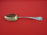King William Engraved by Tiffany and Co Sterling Stuffing Spoon GW  11 1/8"