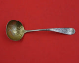 Clifton Eng by Towle Sterling Silver Sauce Ladle GW w/ clover in bowl 6 1/2"