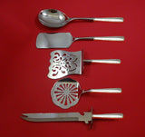Camellia by Gorham Sterling Silver Brunch Serving Set 5pc HH w/Stainless Custom