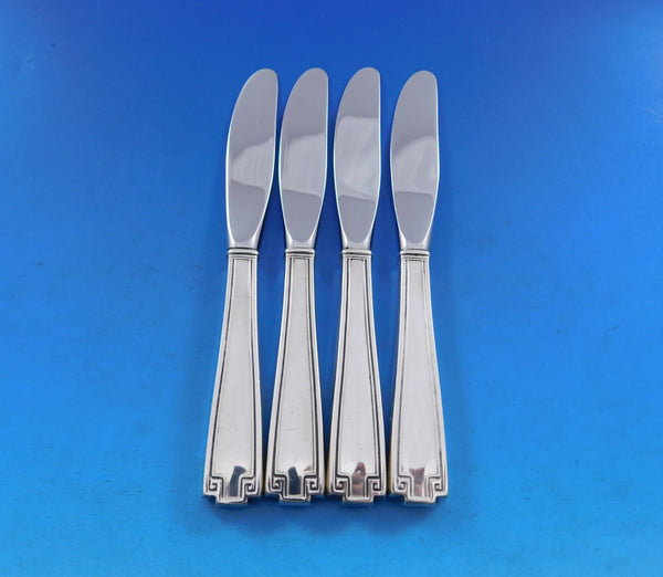 Etruscan by Gorham Sterling Silver Butter Spreader HH modern Set of 4 pcs 6 1/4"