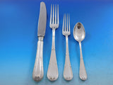 Jarosinski Austrian 800 Silver Flatware Set Service 211 pieces with Bow & Ribbon