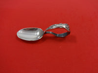 Charter Oak by 1847 Rogers Plate Silverplate Curved Baby Spoon 3 1/2"