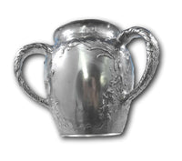 Gorham Sterling Silver Champagne Cooler Sea Life 3 Handle Nude #7773 (#4716)