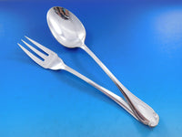 Pompadour by Christofle France Silverplate Flatware Service Set 142 pcs + chest