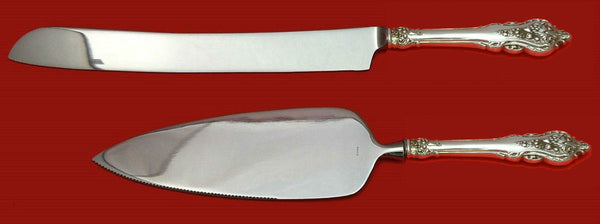 Donatello by Amston Sterling Silver Wedding Cake Set Server 2pc Custom Made HHWS