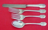 Adam by Shreve Sterling Silver Dinner Size Place Setting(s) 4pc Flatware