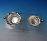 Wave Edge by Tiffany and Co Sterling Silver Sugar Creamer Set 2pc c.1900 (#5895)