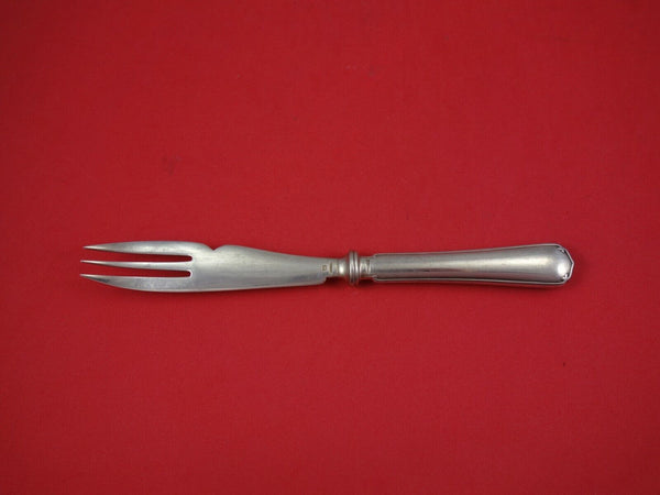 Christofle Paris Silverplate Melon Fork with Hollow Handle 8 1/4" Unusual