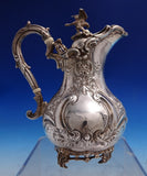 Martin Hall and Co English Victorian Sterling Silver Tea Set 5pc 3D Bird (#8710)