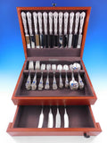 English King by Tiffany & Co Sterling Silver Flatware Set Service 72 pcs Dinner