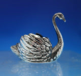 Martin Mayer German .800 Silver Salt Cellar Swan Shape 1 7/8" x 2 1/8" (#6830)