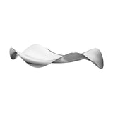 Cobra by Georg Jensen Stainless Steel Mirror Polished Serving Tray Wavy - NOS