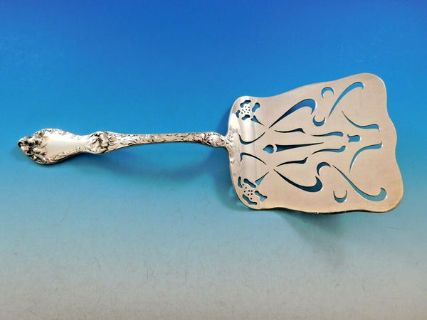 Les Cinq Fleurs by Reed and Barton Sterling Silver Asparagus Server Pcd Flowers