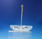 Sterling Silver and Cut Crystal Ring Holder with Face circa 1905 (#5544)