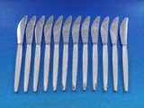 Cypress by Georg Jensen Sterling Silver Butter Spreader HH Mod Set 12pc 6 3/4"