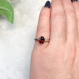 18k White Gold 1.97 Carat Genuine Natural Spessartine Garnet Ring 5 3/4 (#J7567)