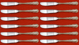 Shenandoah by Wallace Sterling Silver Butter Spreader HH Modern Set 12pcs 6 1/4"