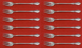 Fontana by Towle Sterling Silver Cocktail Fork Set 12 pieces 5 1/2"