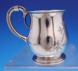 Wood and Hughes Sterling Silver Child's Cup GW Interior Bright-Cut (#9067)