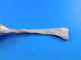 Pattern Unknown by Wallace Sterling Silver Oyster Spoon Shell and seaweed 4 1/2"