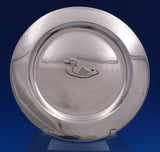 Fabian Mexican Sterling Silver Child's Plate w/Applied Duck #1394 7 1/4" (#8196)