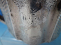 PBAB English Sterling Silver Tea Pot London Hand Engraved c.1790 (#6007)
