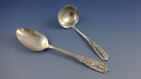 Milburn Rose by Westmorland Sterling Silver Flatware Set Service 44 Pieces