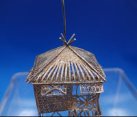 Filigree by Unknown Sterling Silver Doll House Miniature House on Stilts (#6889)