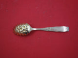 Orchids by Towle Sterling Silver Preserve Spoon GW w/ fruit in bowl  6 7/8"