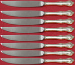 Debussy by Towle Sterling Silver Steak Knife Set 8pc Not Serrated Custom