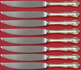 Debussy by Towle Sterling Silver Steak Knife Set 8pc Not Serrated Custom