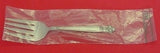 Silver Poppy by Lunt Sterling Silver Cold Meat Fork New 7 3/4"