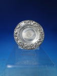 Flora by Shiebler Sterling Silver Butter Pat c. 1890 Floral Pattern (#6180)