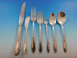 Virginian by Oneida Sterling Silver Flatware Set for 12 Service 92 pieces