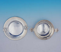 McAuliffe and Hadley Sterling SIlver Child's Bowl / Dip Dish with Plate (#3507)